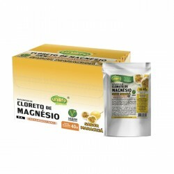 Cloreto de Magnésio em pó P. A. Sabor Maracujá Unilife 40g (20 Sachês)