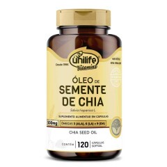 leo de Semente de Chia Unilife 120 cpsulas