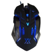 Mouse Gamer USB 6D X Soldado c/ Iluminacao Led RGB GM-600