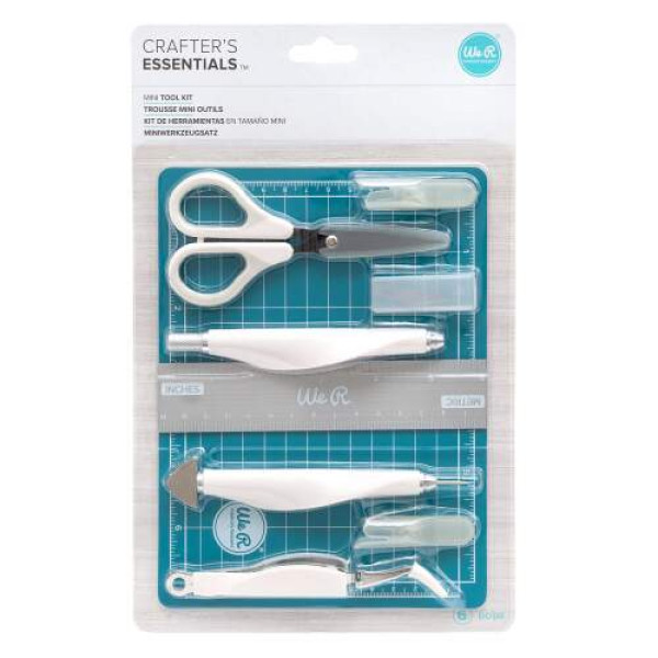 Mini Kit de Ferramentas - We R Memory Keepers ( Azul )