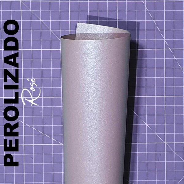 Papel Perolizado Ros 180g A4 c/ 09 Unidades - Metallik