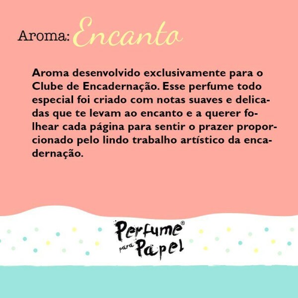 Perfume para Papel - Aroma Encanto 30ml + Embalagem Colecion�vel