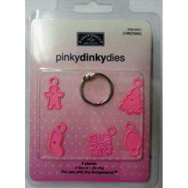 Kit de Faquinhas Karen Foster Design - Christmas - Pinky Dinky Dies