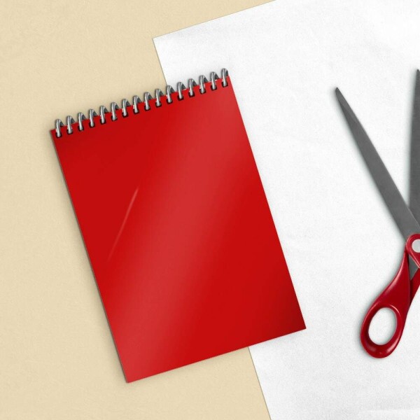Rolo de Adesivo Vermelho - 45cm x 2mt