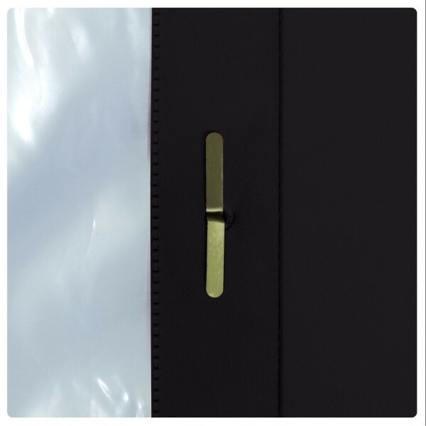 Pasta Cat�logo Oficio - 50 Envelopes Finos - Preto