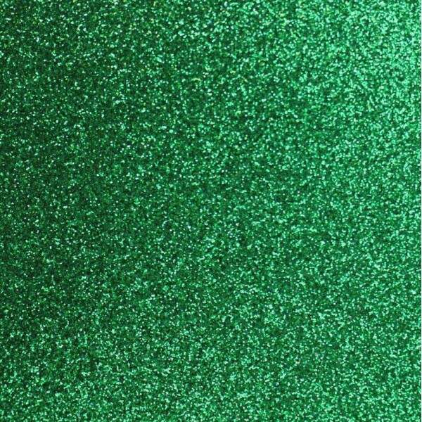 Placa de EVA Glitter 40 x 60 cm - Verde