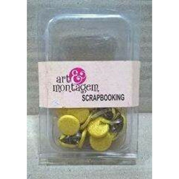 Bailarinas 10mm Dourado com 25 unidades