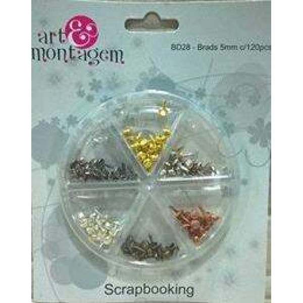 Bailarinas 5mm Met�licas com 120 unidades