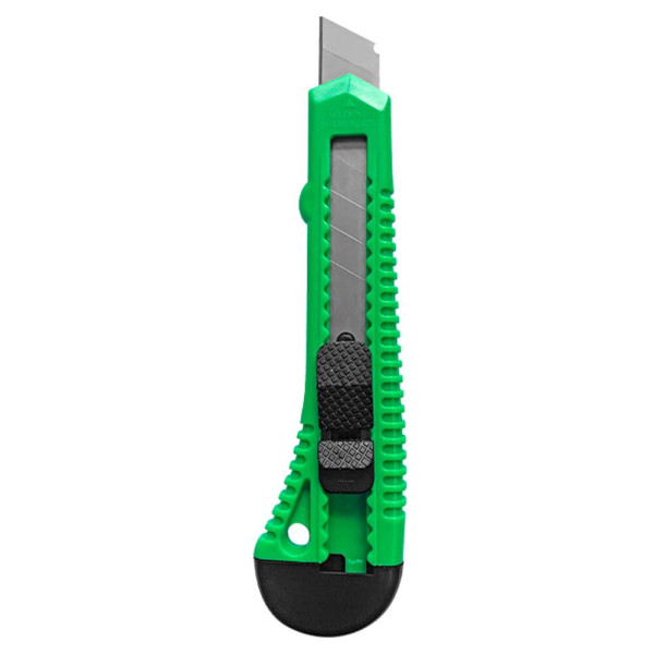 Estilete Pl�stico Largo - 18mm - Gatte - 1un