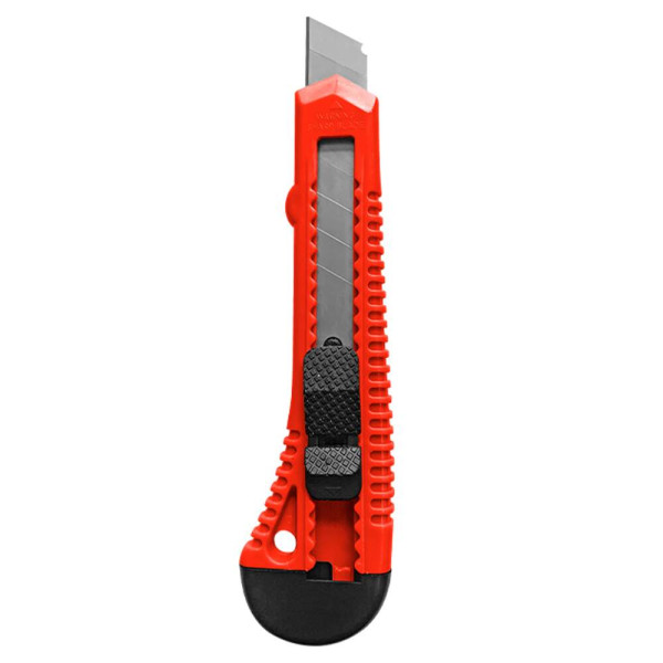 Estilete Pl�stico Largo - 18mm - Gatte - 1un
