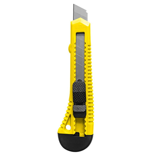 Estilete Pl�stico Largo - 18mm - Gatte - 1un