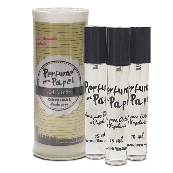 Kit Perfume para Papel Vero - 3 Aromas de 15 ml cada