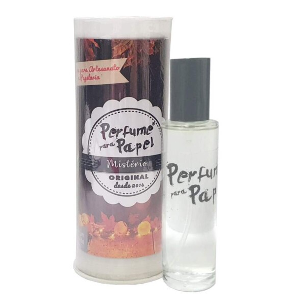 Perfume para Papel - Aroma Mistrio 30ml + Embalagem Colecionvel