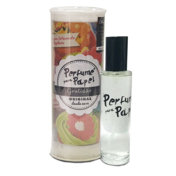 Perfume para Papel - Aroma Gratid�o 30ml + Embalagem Colecion�vel