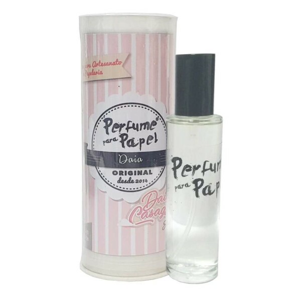 Perfume para Papel - Aroma Daia 30ml + Embalagem Colecionvel