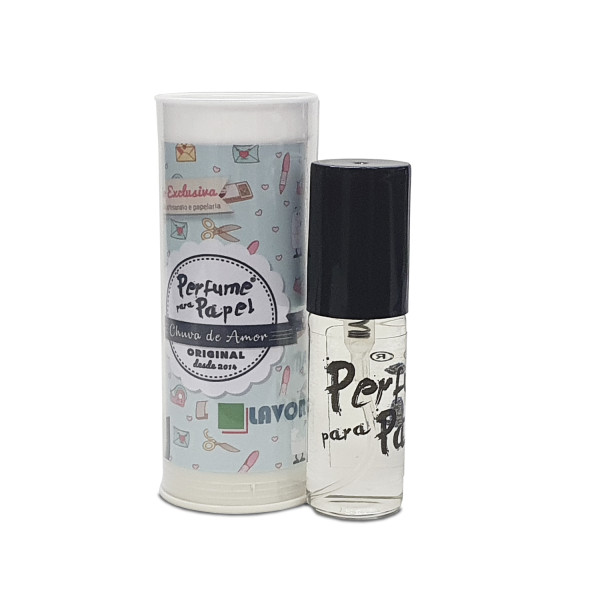 Perfume para Papel Mini - Aroma Chuva de Amor 8ml (Edi��o Exclusiva)