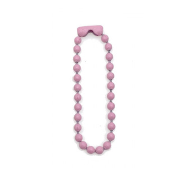 Corrente Bolinha Rosa Beb 2,5mm c/ 10 unidades
