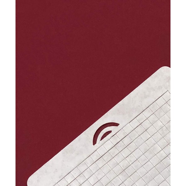 Fita Banana Adesiva Colorida Pr� Cortada Colorup 5mm - Vermelho Pequim