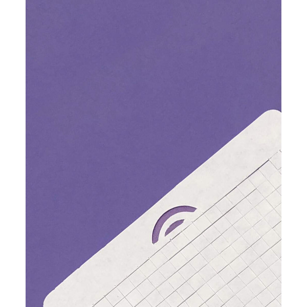 Fita Banana Adesiva Colorida Pr� Cortada Colorup 5mm - Roxo Amsterdam