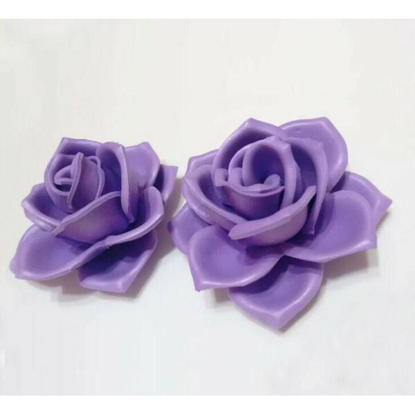 Placa de EVA Foamiran Para Flores - 30 x 35 cm Sortido - Tons de Flores - Make+