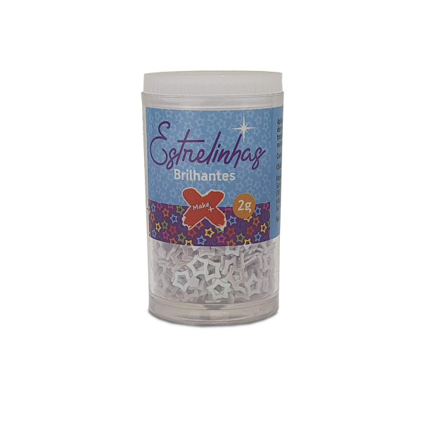 Estrelinhas Brilhantes 2GR - Branco - Make+