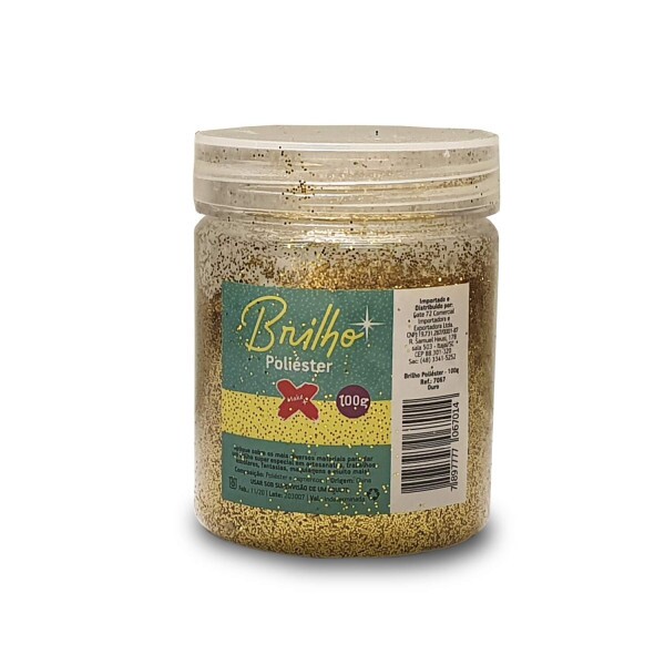 Glitter Pote 100gr - Ouro