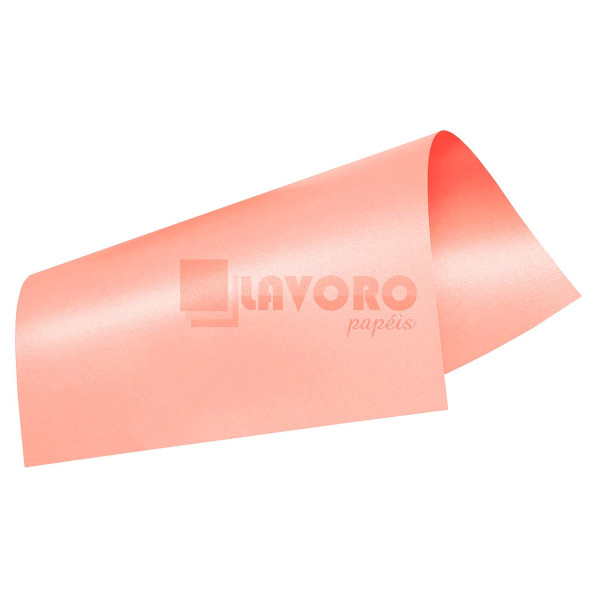 Papel Perolizado Criacor - P�rola Cerejeira 180g A4 - 27 Folhas