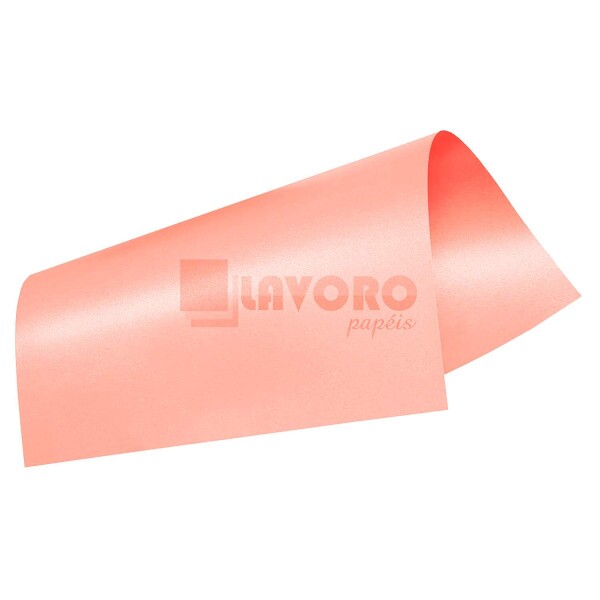Papel Perolizado Criacor - P�rola Cerejeira 180g 30,5 x 30,5 - 18 Folhas