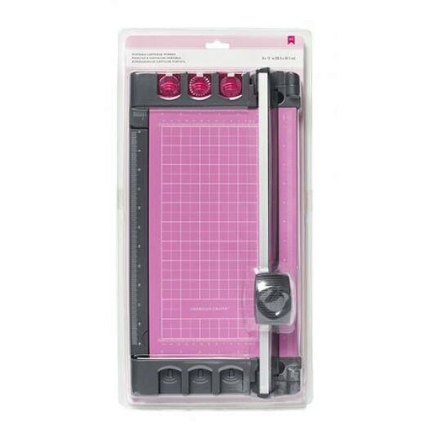 Guilhotina Port�til para Pap�is - Portable Trimmer Combo Cartridge - American Crafts