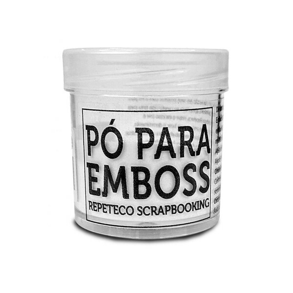 P para Emboss Opaco - Transparente - Repeteco