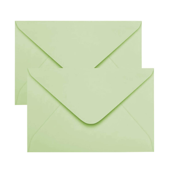 Envelope Carta - Verde �gua Tahiti - 114X162 mm - 100 Envelopes - SCRITY