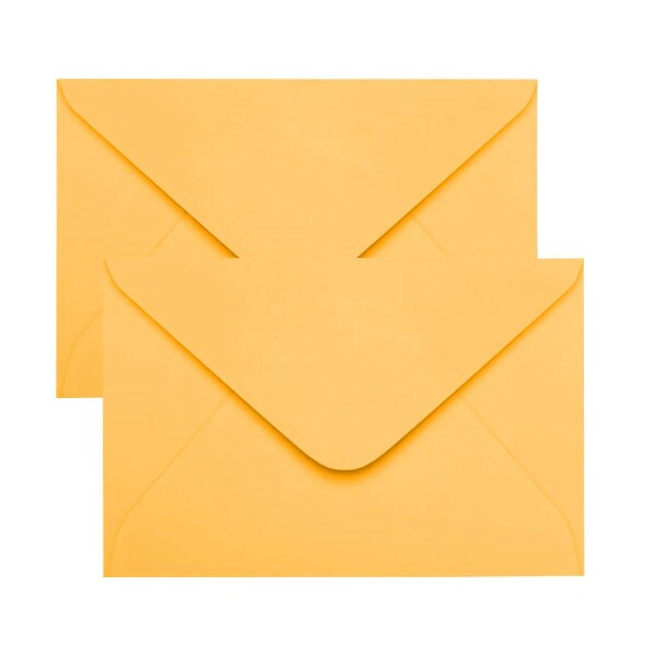 Envelope Carta - Amarelo Rio de Janeiro - 114X162 mm - 100 Envelopes - SCRITY