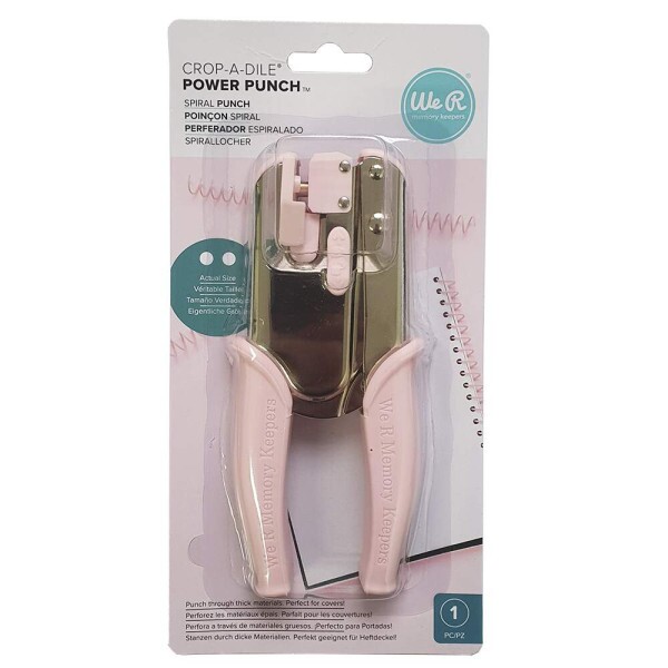 Crop-A-Dile Spiral Power Punch - We R Memory Keepers