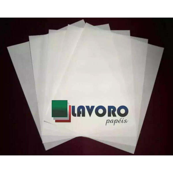 Papel Vegetal Transl�cido 90g 30,5 x 30,5 - 18 Folhas