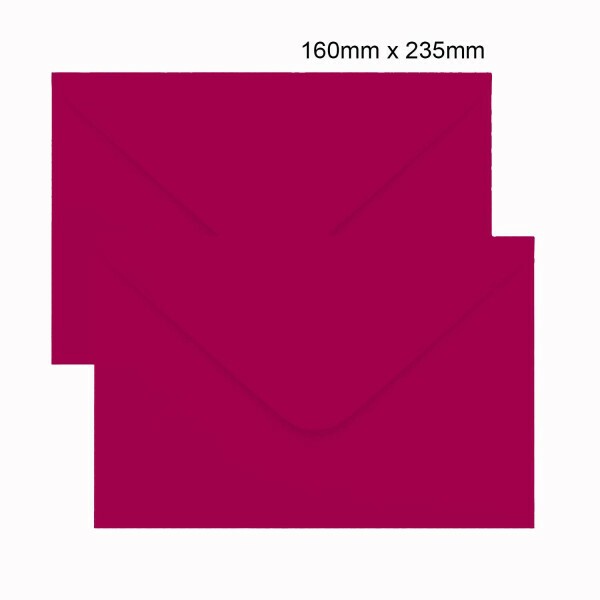 Envelope Convite - Rosa Pink Cancun - 160X235 mm - 100 Envelopes - SCRITY