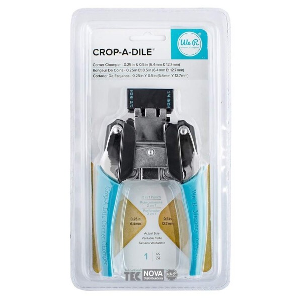 Crop-A-Dile We R - Corner Chomper - 0.25in & 0.5in (6.4mm & 12.7mm)