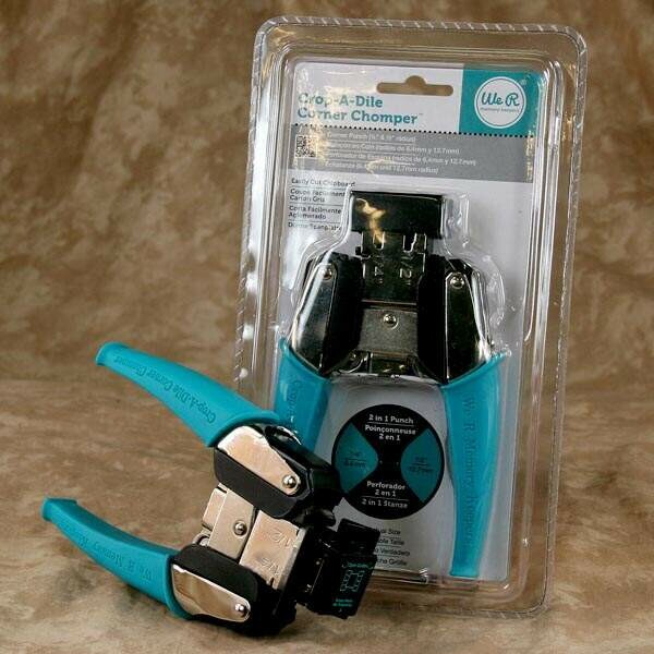 Crop-A-Dile We R - Corner Chomper - 0.25in & 0.5in (6.4mm & 12.7mm)