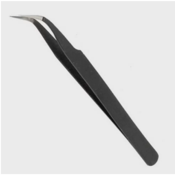 PIN�A DE PRECIS�O CURVA - 12,2CM - BLISTER C/ 1UN