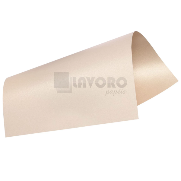 Papel Perolizado Nude 120g A4 c/ 09 Unidades - Metallik