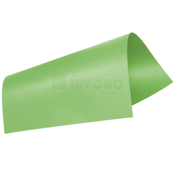 Papel Perolizado Criacor - P�rola Campo 180g A3 - 12 Folhas