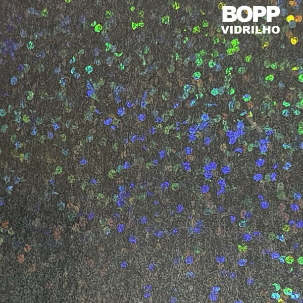 BOPP Hologr�fico - Vidrilho - 22 cm x 2 mts