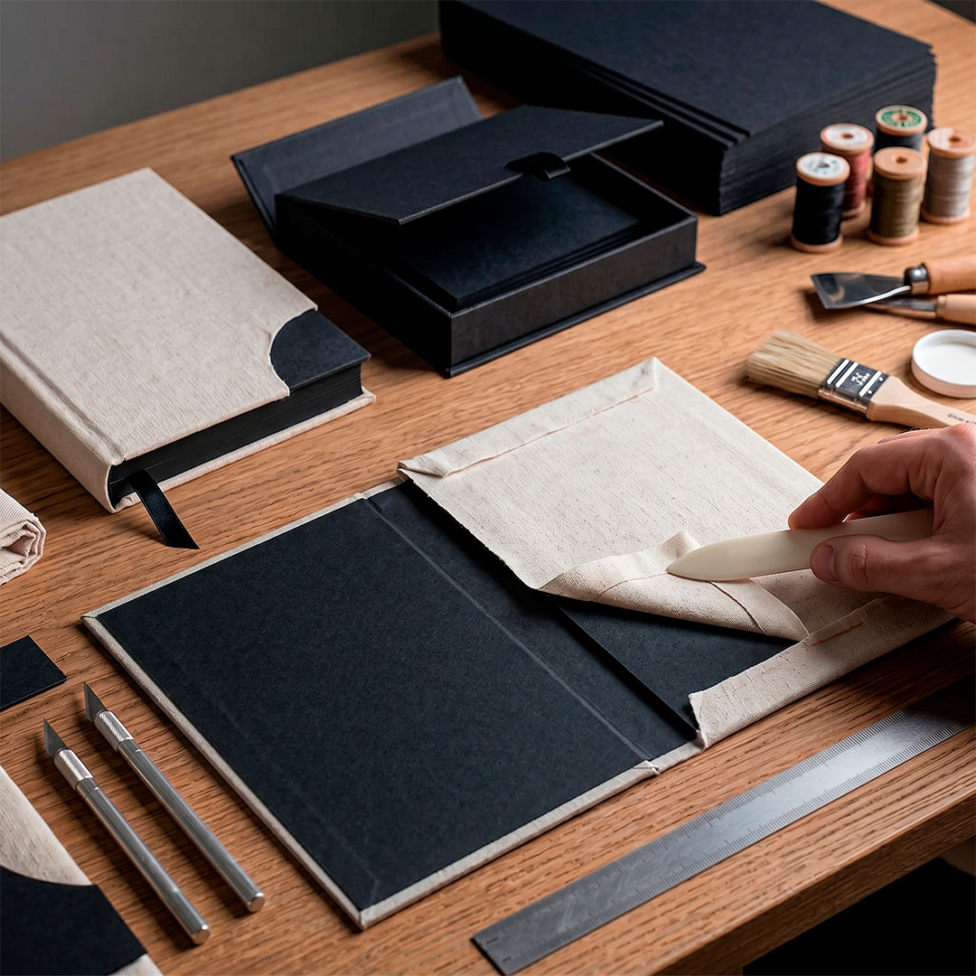 Papel Paraná 2.0mm Holler Preto A5+0,5 - Lavoro Papel Paraná
