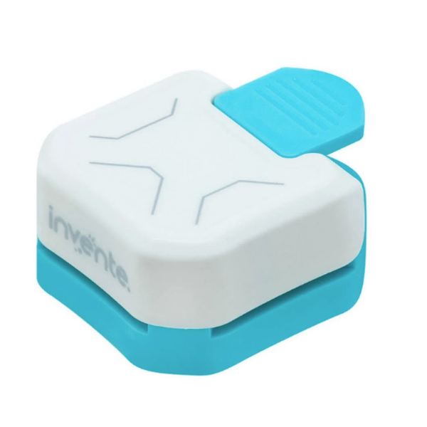 FURADOR DE PAPEL - 3 EM 1 - CANTO RETO - BLISTER C/ 1 UN