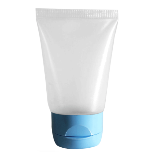 Bisnaga 30ML Com Tampa Flip Top - Azul Bebe (10 Unidades)