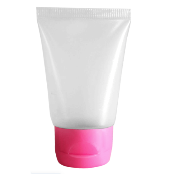 Bisnaga 30ML Com Tampa Flip Top - Rosa Bebe (10 Unidades)