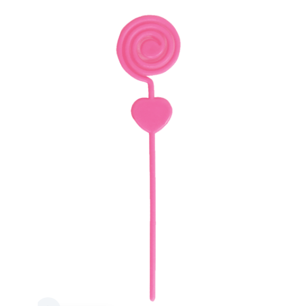 Espiral Porta Foto - Rosa Bebe (10 Unidades)