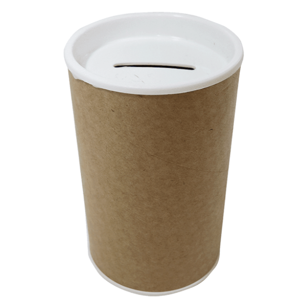 Cofrinho de Papel - Branco (6 Unidades)