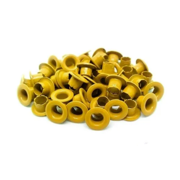 Ilh�s de Alum�nio N� 54 8g - Amarelo