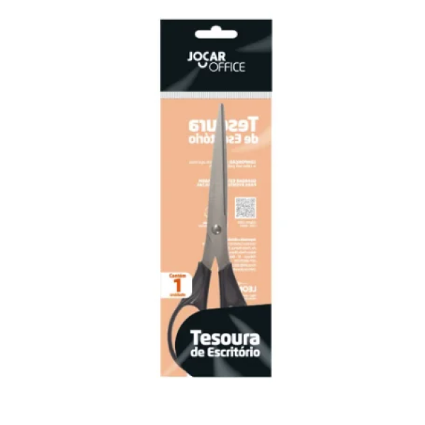 TESOURA ESCRIT�RIO INOX 19,5CM - JOCAR OFFICE