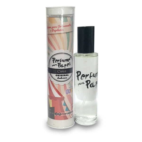 Perfume para Papel - Aroma Circo 30ml + Embalagem Colecion�vel